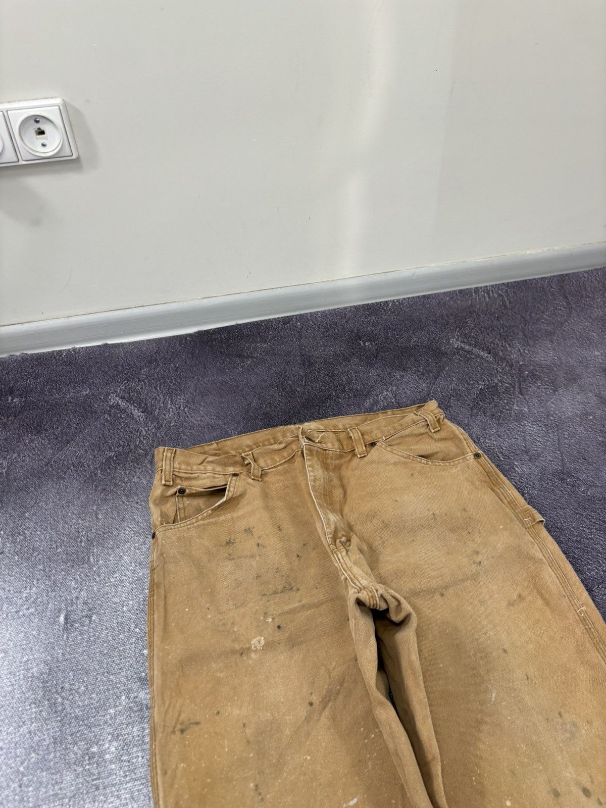 Dickies Vintage Dickies Y2K Mustard USA Work Hype Baggy Pants Jeans Size US 36 / EU 52 - 9 Thumbnail