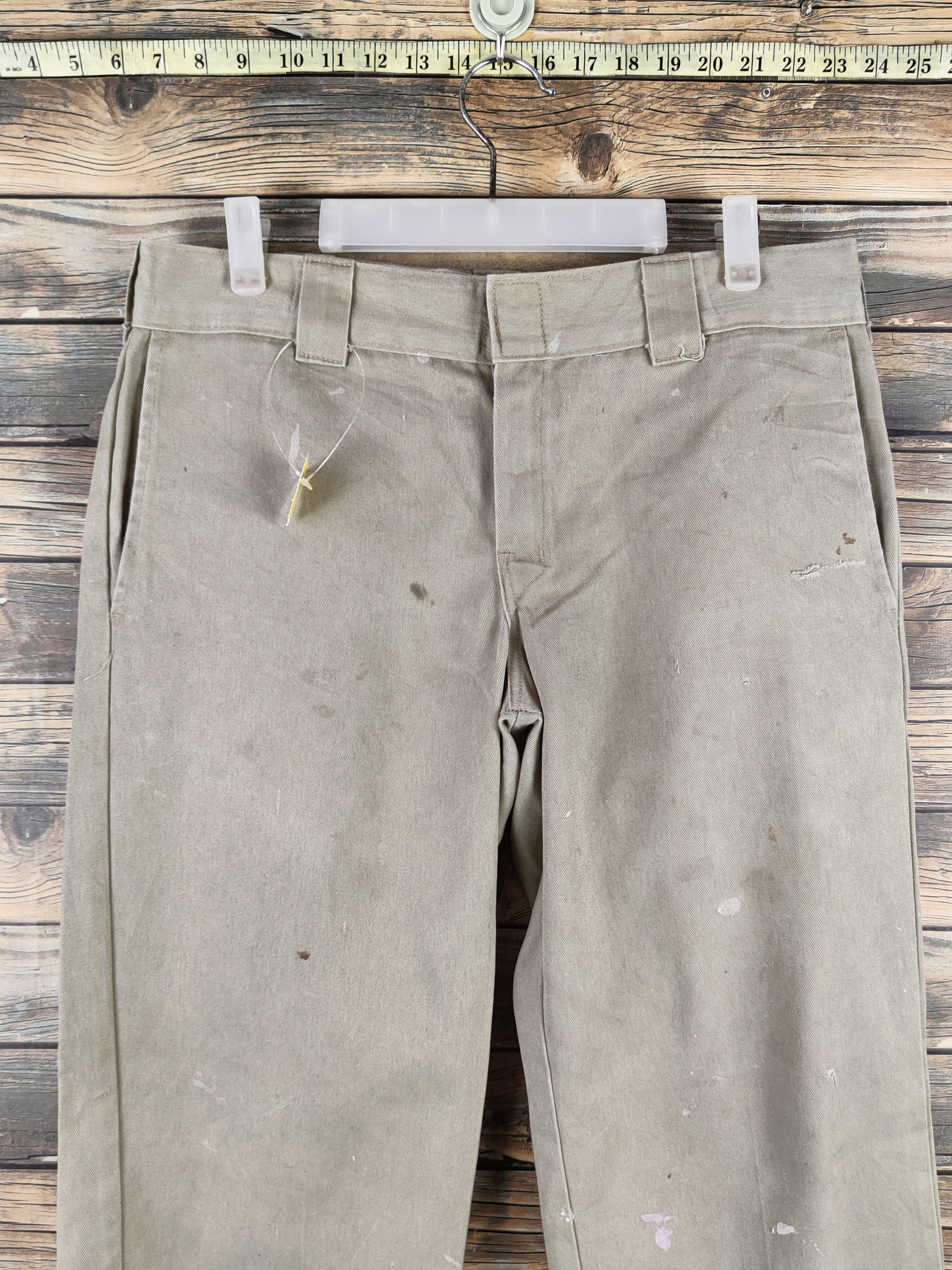 Dickies Dickies Beige Multipocket Casual Pants #S2833 Size US 32 / EU 48 - 2 Thumbnail