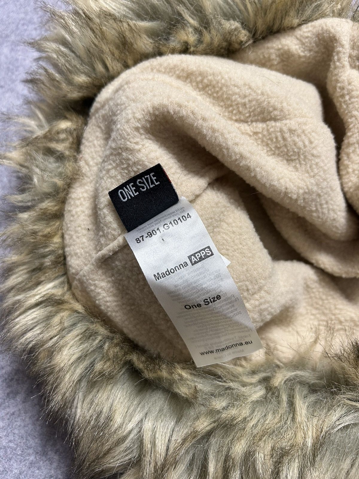 Japanese Brand × Vintage Vintage Y2K USHANKA Mohair Fuzzy 90’s Hat Asap Rocky Style Size ONE SIZE - 5 Thumbnail
