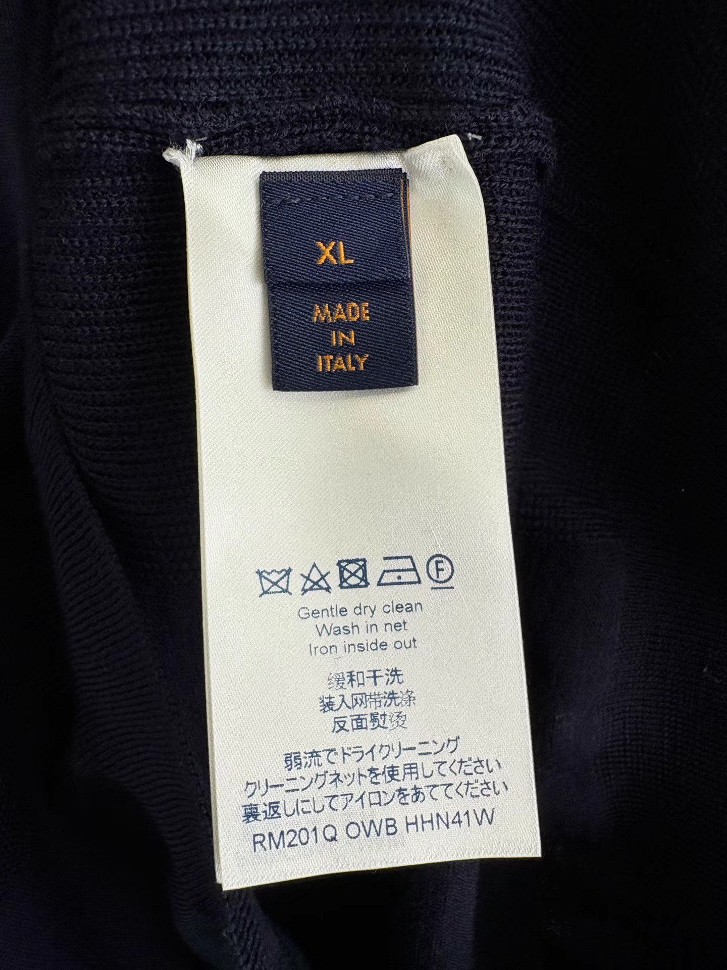 Louis Vuitton LOUIS VUITTON Pocket Embroidered Letter Logo Knitwear K1 Size US XL / EU 56 / 4 - 5 Thumbnail