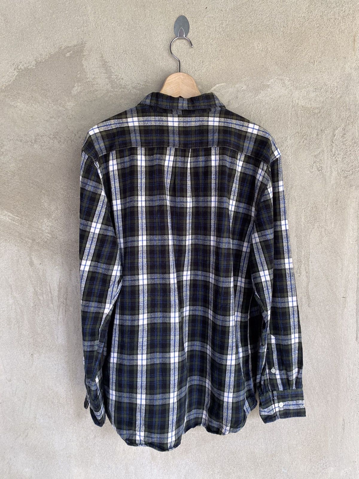 Flannel Vintage Gap Plaid Tartan Flannel Shirt Button Up Size US L / EU 52-54 / 3 - 7 Thumbnail
