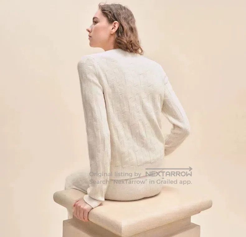 Hermes Hermes 23 autumn-winter women's cashmere sweater Size XXS / US 00 / IT 34 - 2 Thumbnail