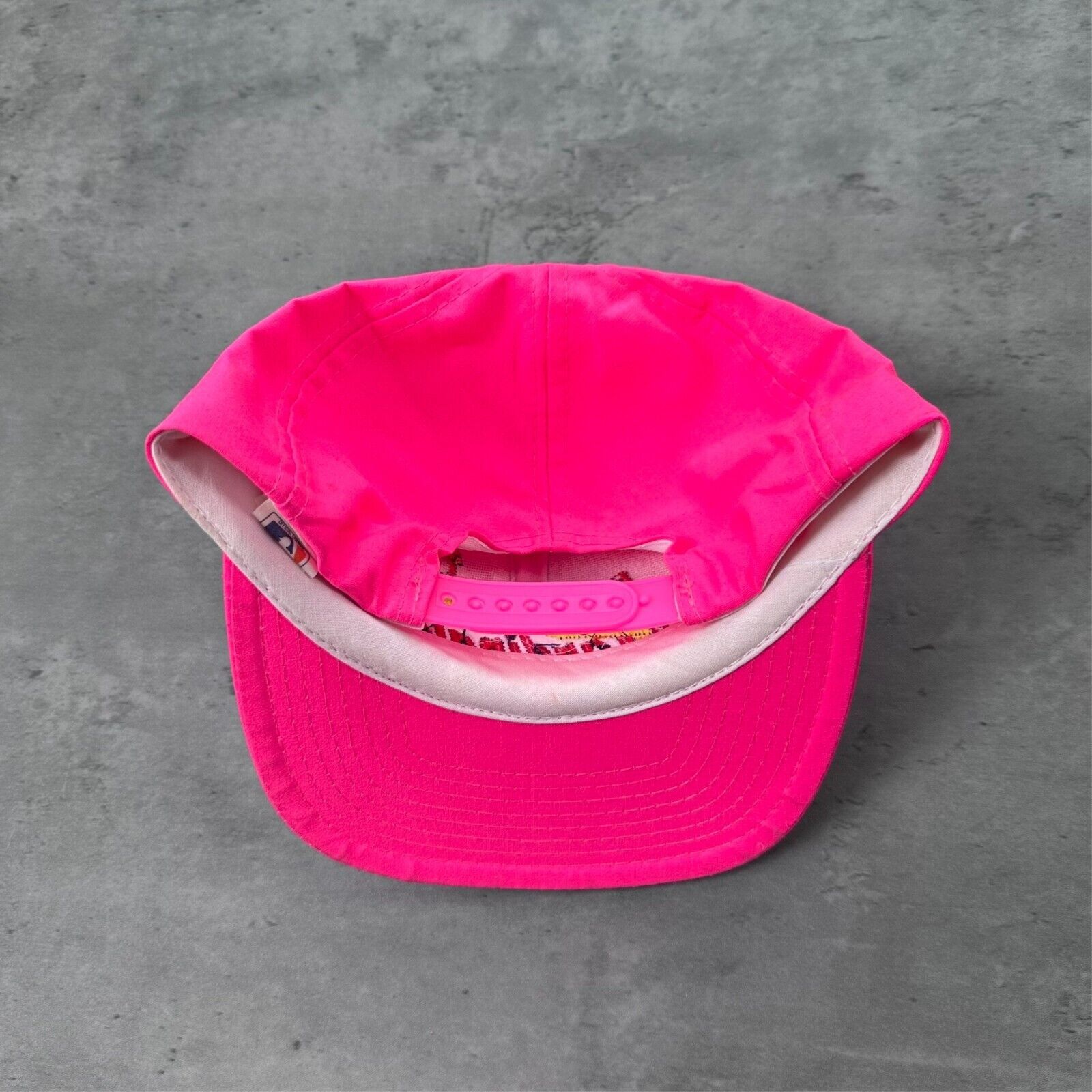 MLB Vintage St. Louis Cardinals MLB Baseball Twins Hot Pink Hat Size ONE SIZE - 8 Thumbnail
