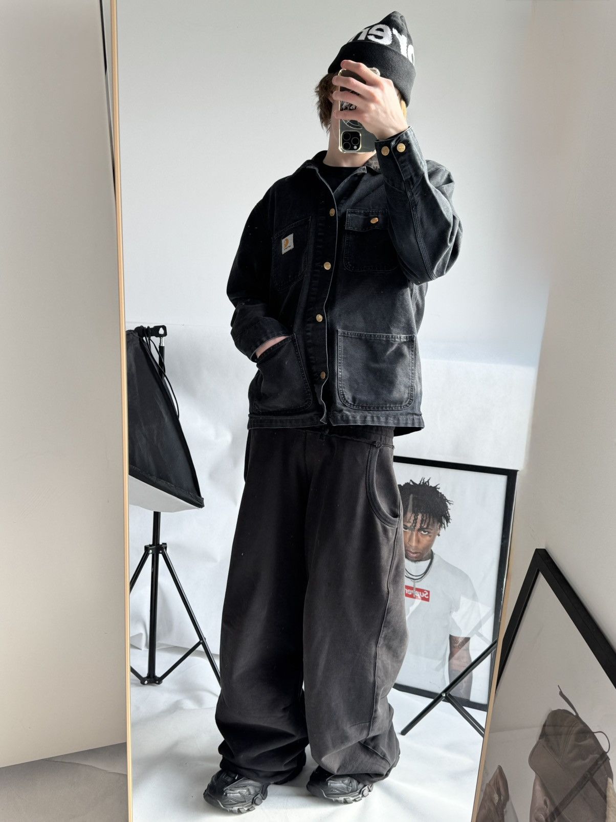 Carhartt Carhartt WIP OG Detroit Michigan Coat Jacket size L Size US L / EU 52-54 / 3 - 2 Thumbnail