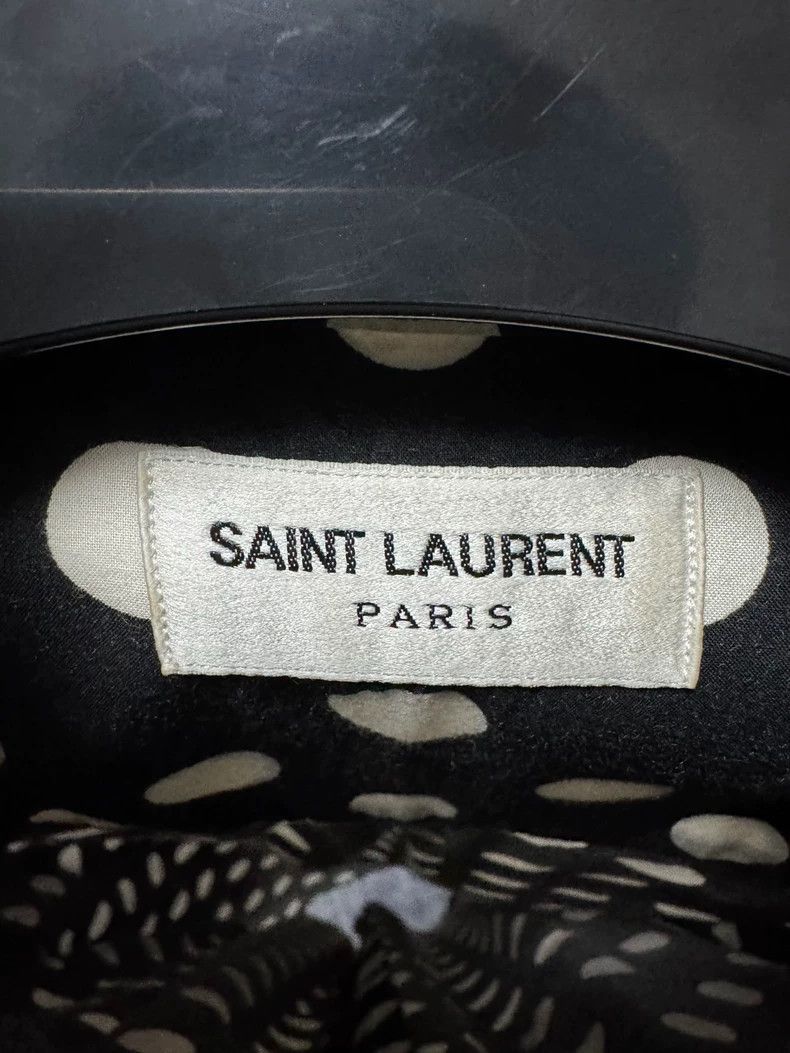 Yves Saint Laurent saint laurent size 38 16ss show black and white fringed po Size US M / EU 48-50 / 2 - 5 Thumbnail
