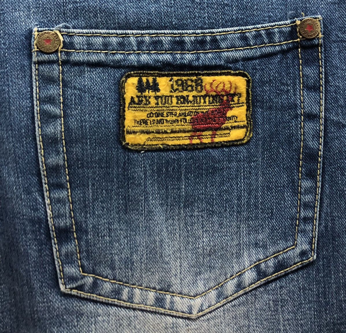 Jean Vintage Original Jeans Pants Size 32" / US 10 / IT 46 - 10 Thumbnail