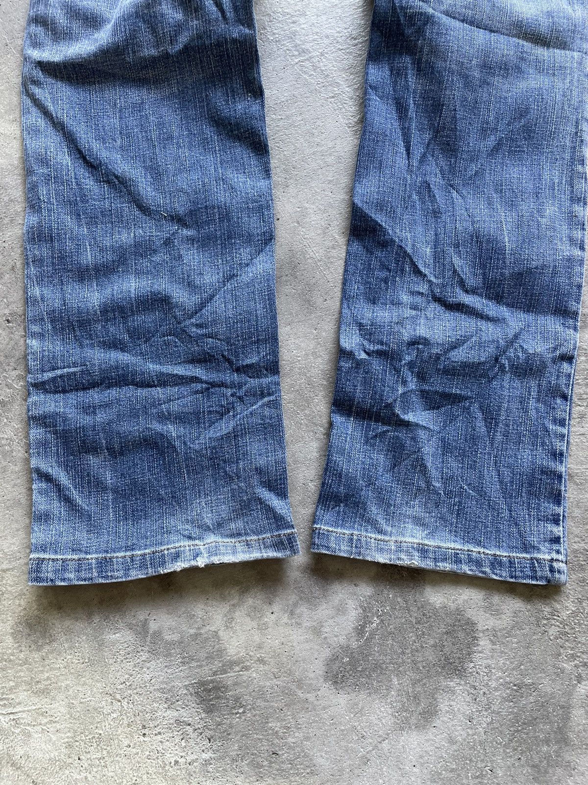 If Six Was Nine × Le Grande Bleu (L.G.B.) Red Pepper ChromeHearts Motive Denim Size US 34 / EU 50 - 23 Thumbnail