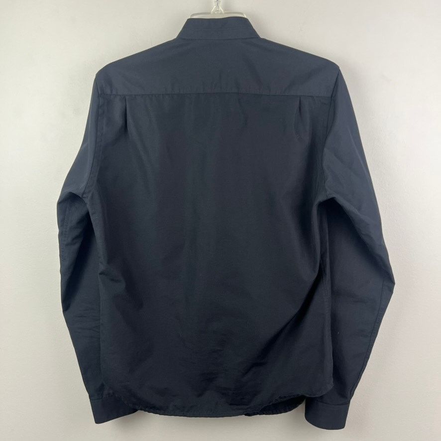 The Kooples The Kooples Fitted Mandarin Collar Skull Button Down Shirt Size US S / EU 44-46 / 1 - 6 Thumbnail