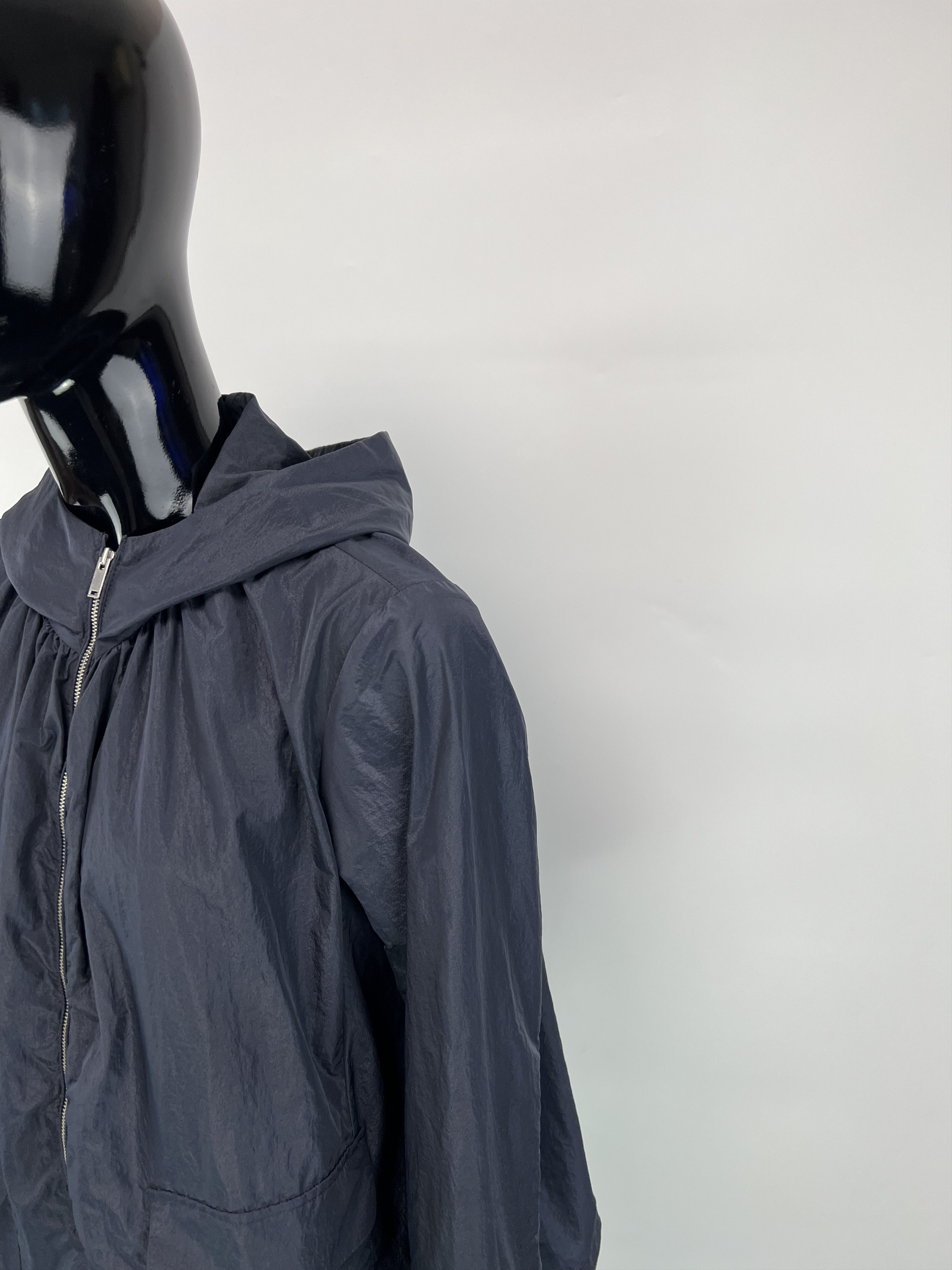 Other Lis Lareida Navy Blue Nylon Hooded Jacket Size S / US 4 / IT 40 - 6 Thumbnail
