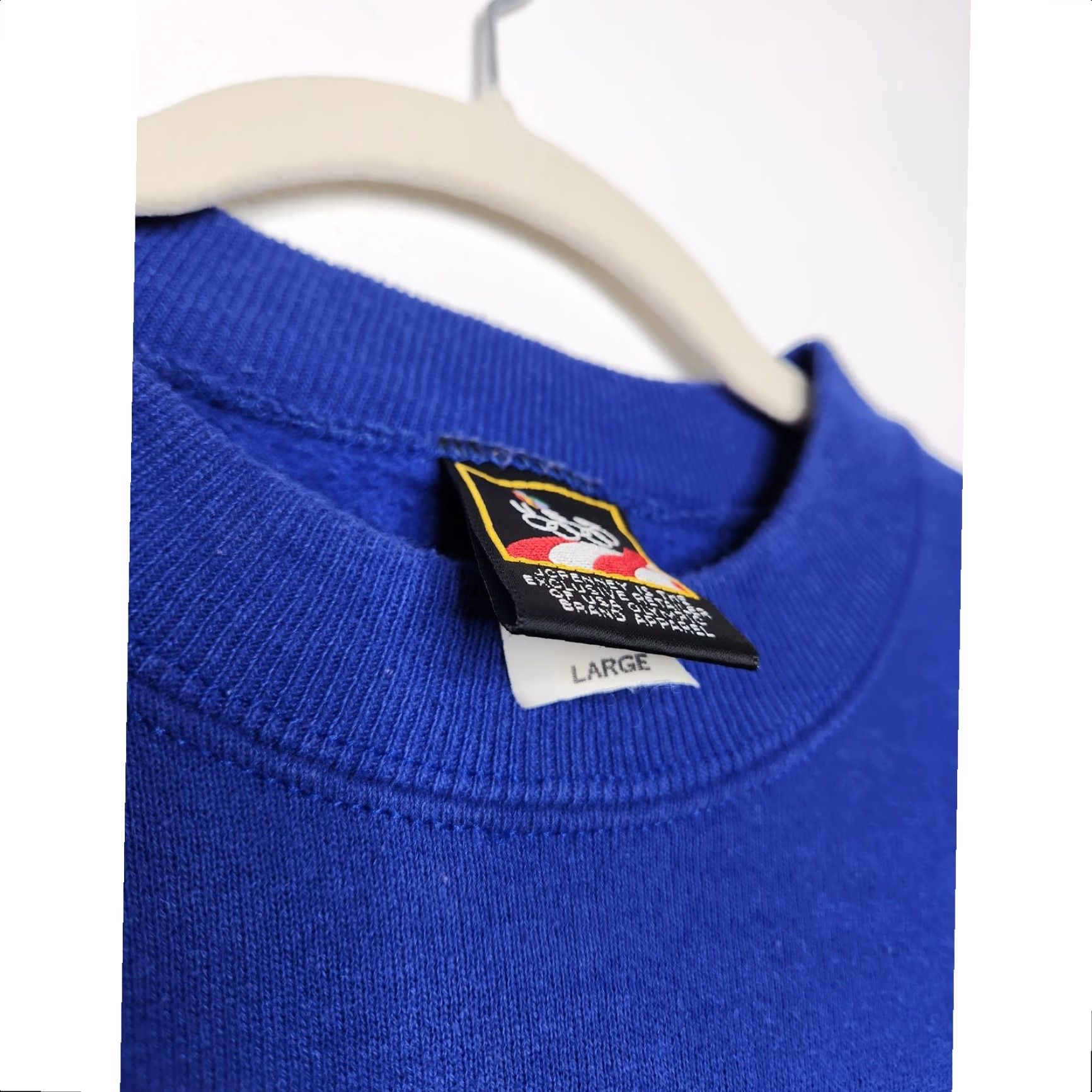 Vintage VINTAGE USA Olympics Sweatshirt Large L Unisex Adults Blue Pullover Crewneck 90s Spellout Logo Size US L / EU 52-54 / 3 - 5 Thumbnail