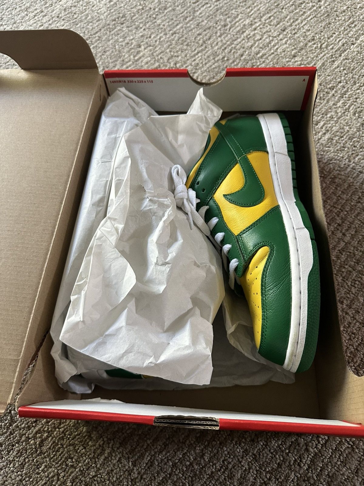 Nike Nike dunk low Brazil SP Size US 9 / EU 42 - 2 Thumbnail