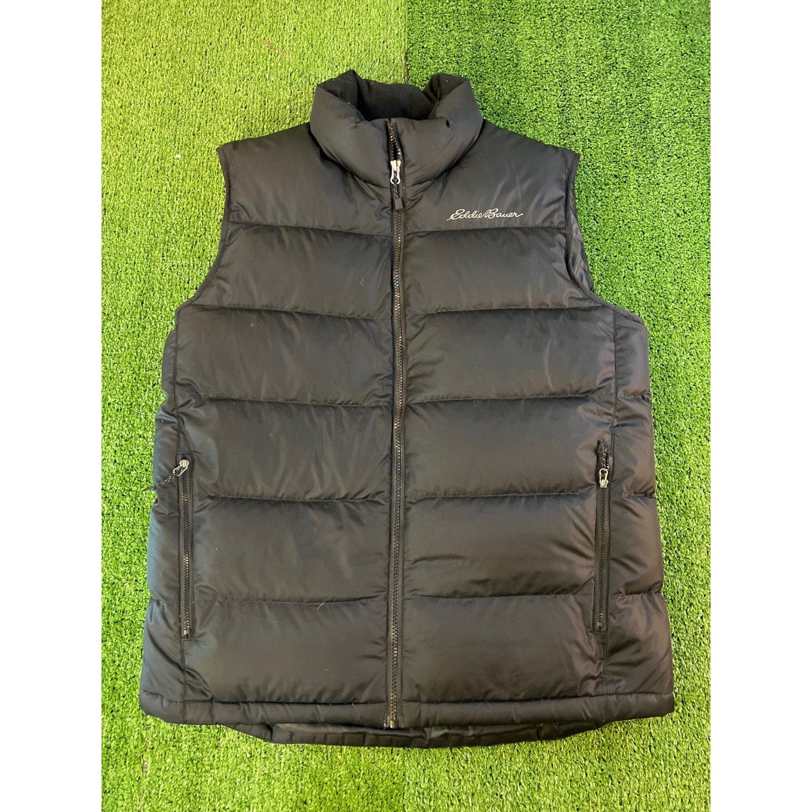 Eddie Bauer Eddie Bauer Mens Black Down Puffer Vest EB550 MD Size US M / EU 48-50 / 2 - 1 Thumbnail