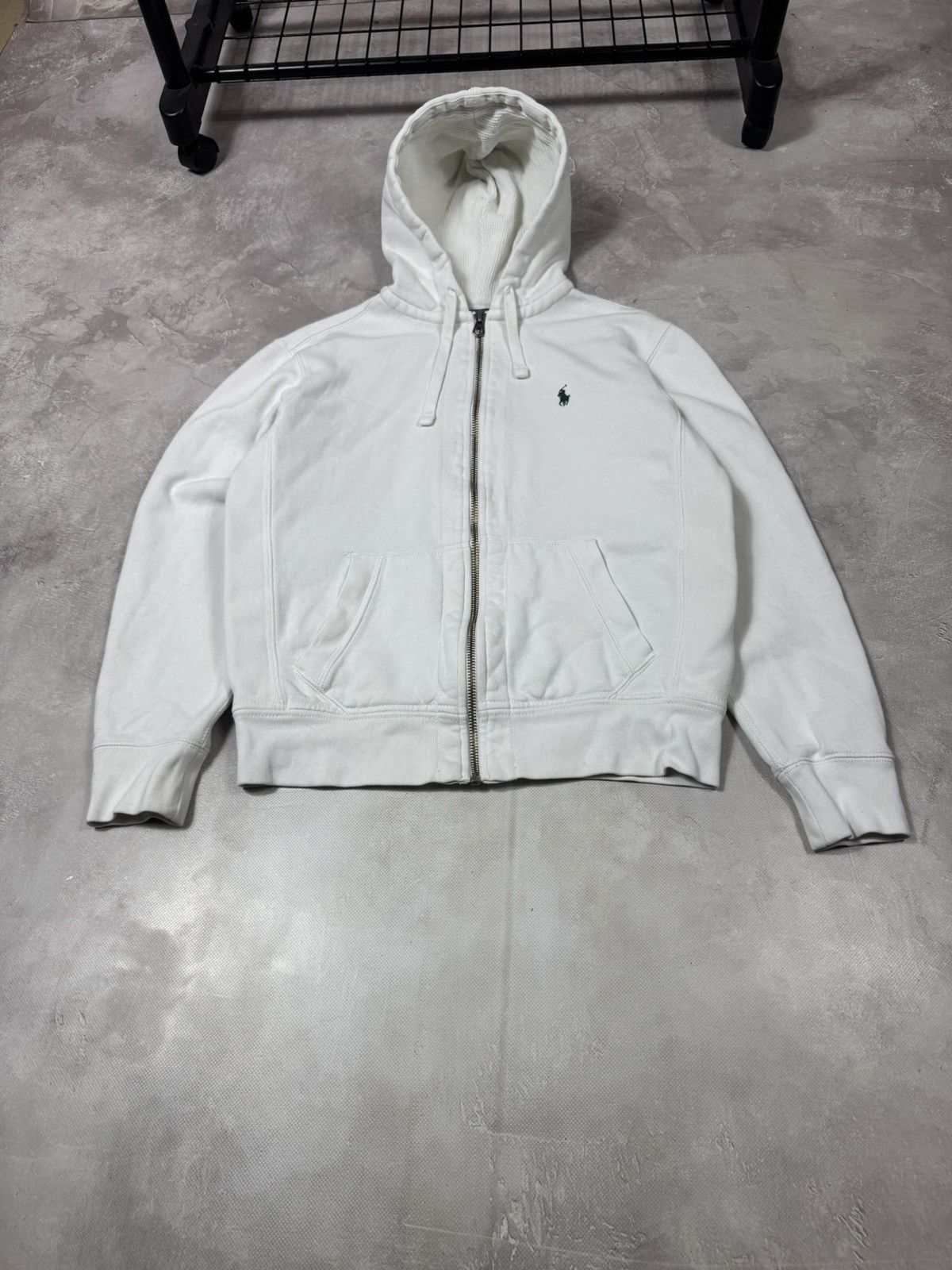 Vintage Vintage Polo Ralph Lauren Y2k Zip Hoodie Size US M / EU 48-50 / 2 - 2 Thumbnail