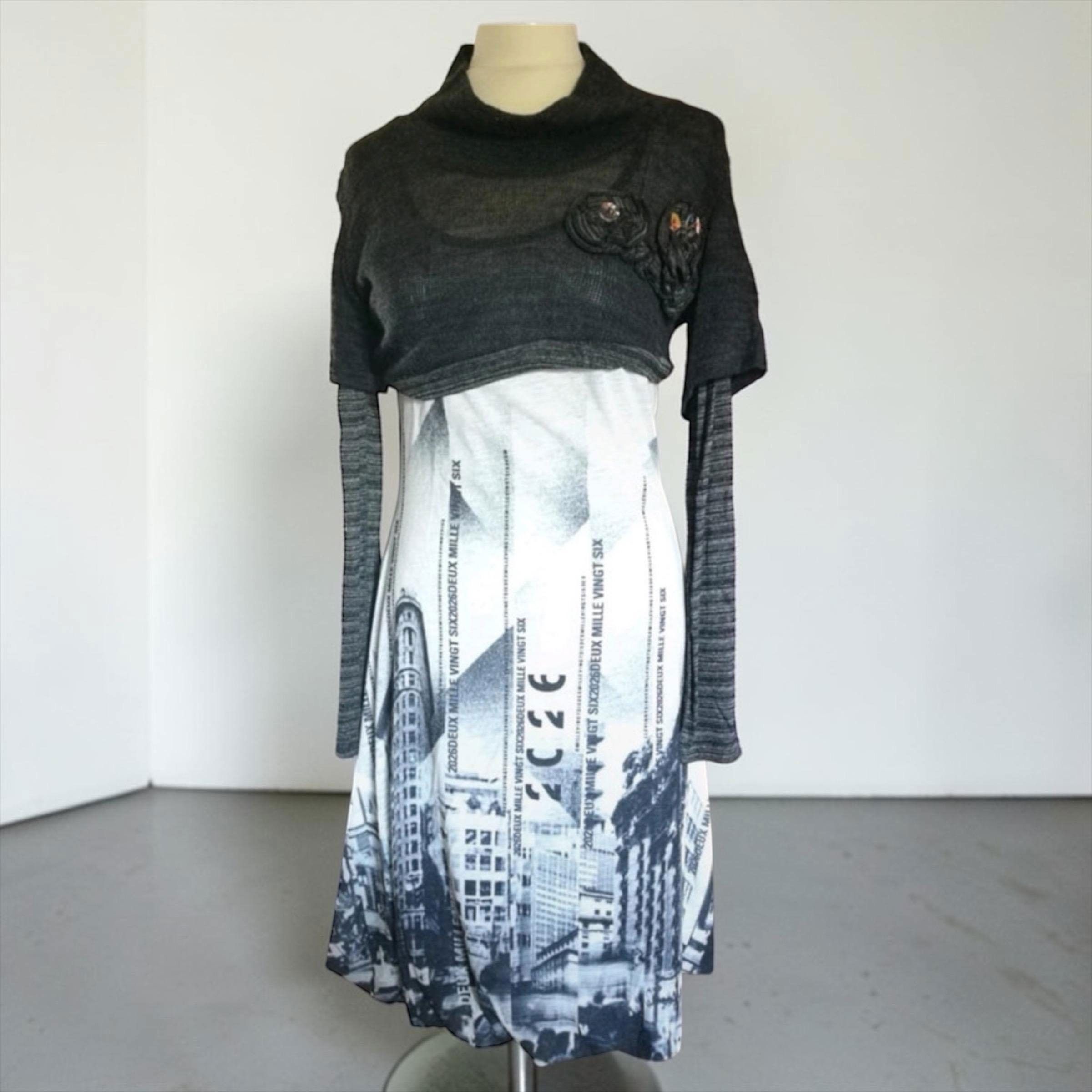 Other The 2026 Half Knitted Neutral Dress Size ONE SIZE - 3 Thumbnail
