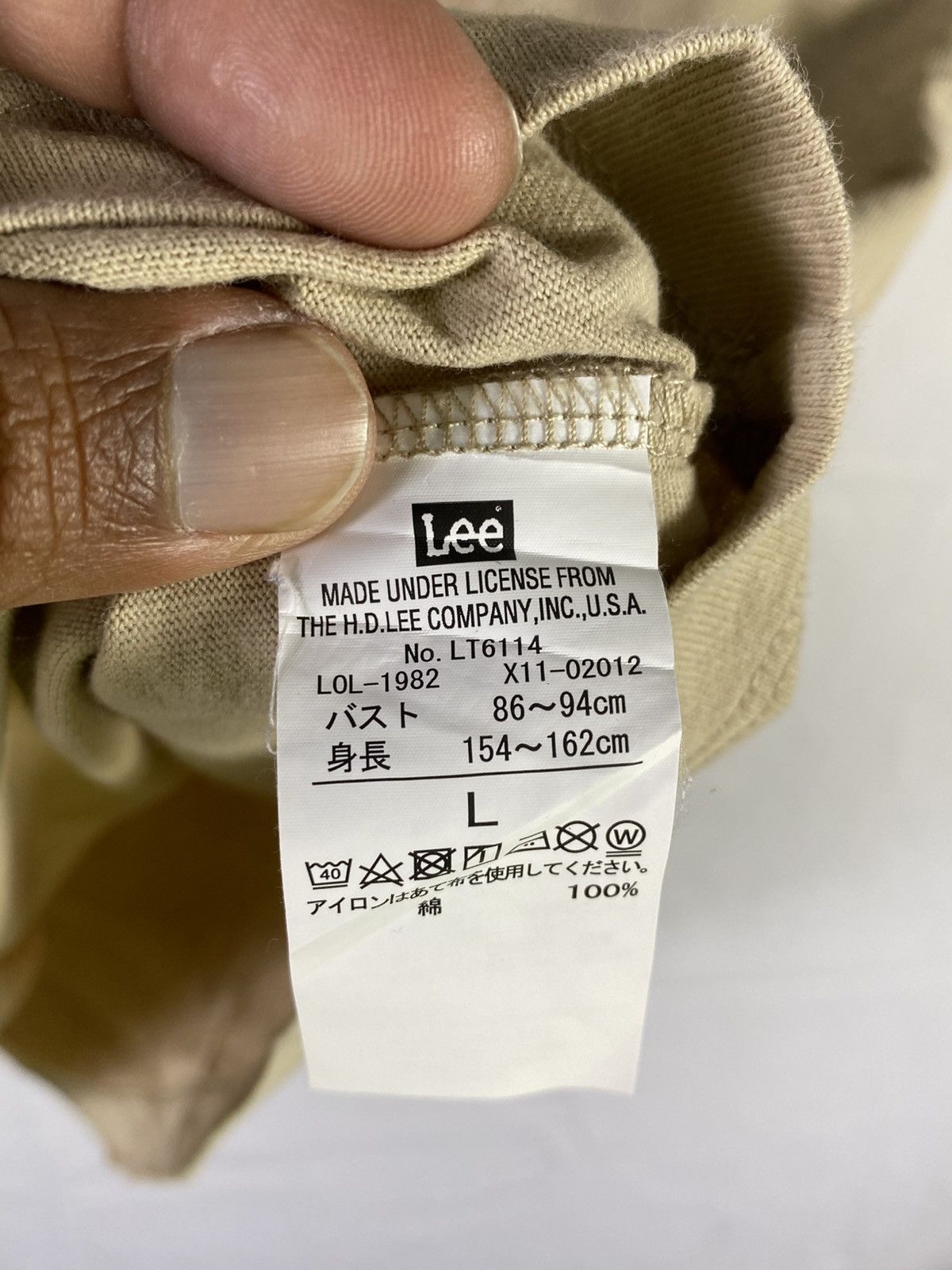 Lee Lee sunny west tee size L Size US L / EU 52-54 / 3 - 5 Thumbnail