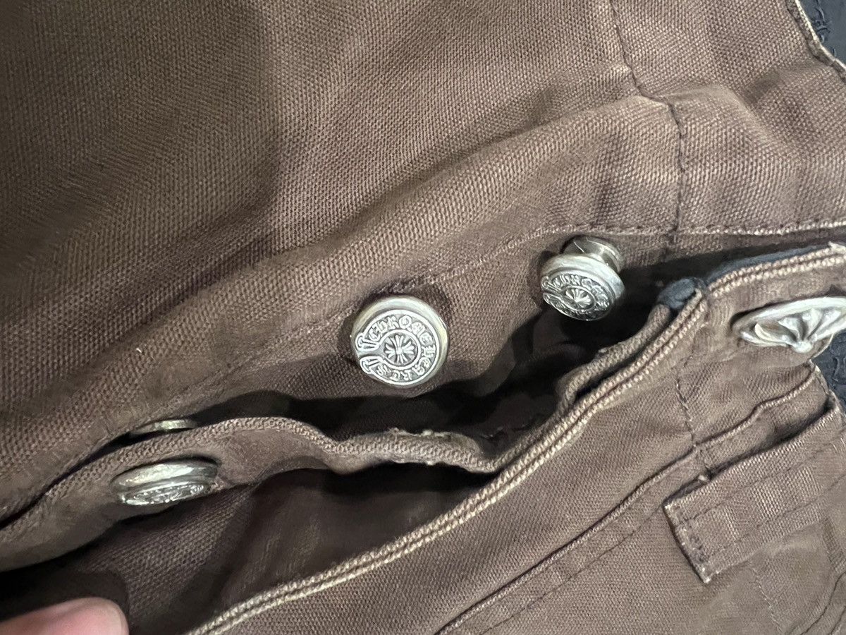 Chrome Hearts Chrome hearts 1 of 1 yellow patches brown carpenter sz 34 Size US 34 / EU 50 - 9 Thumbnail