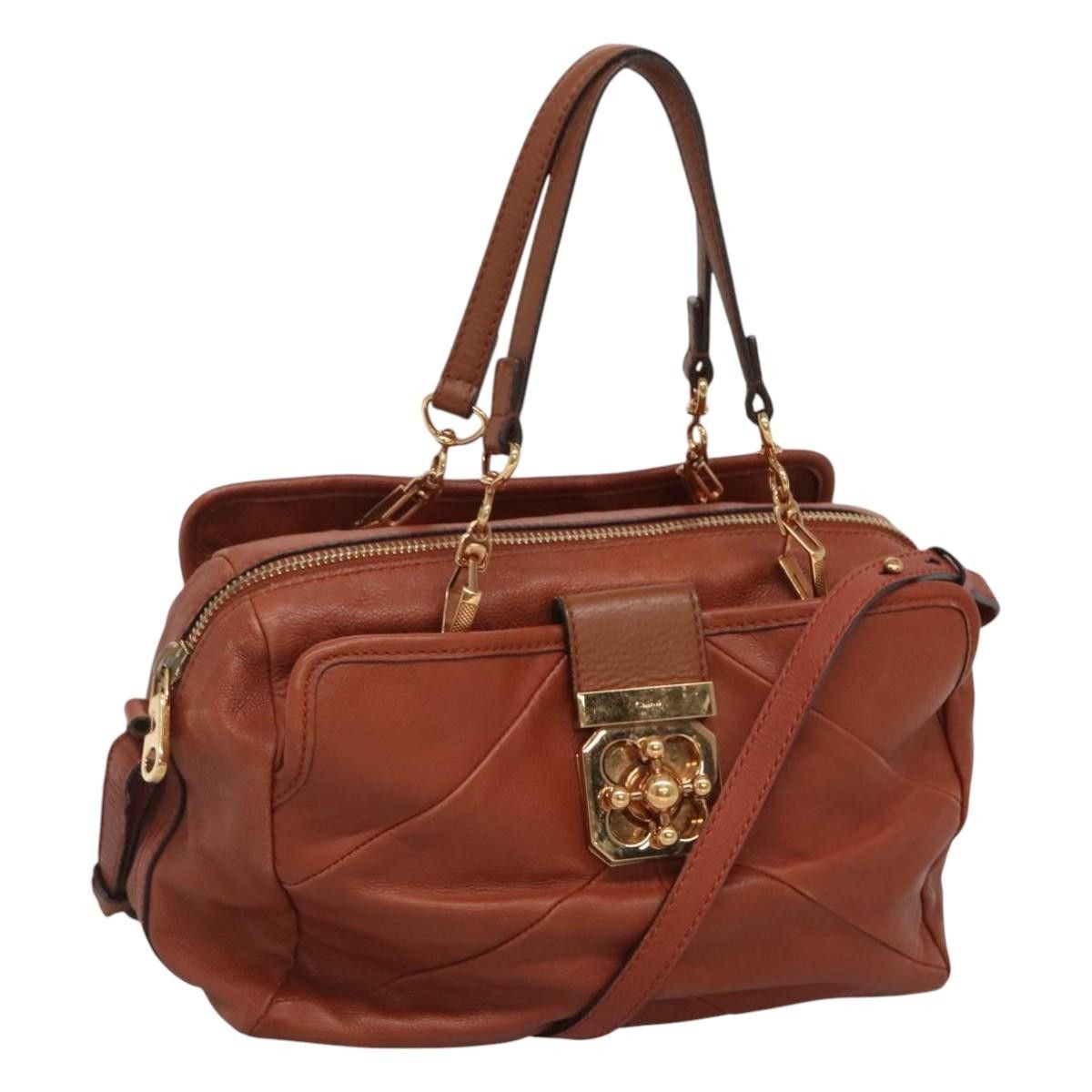 Chloe Chloe Elsie Satchel Leather Size ONE SIZE - 1 Thumbnail