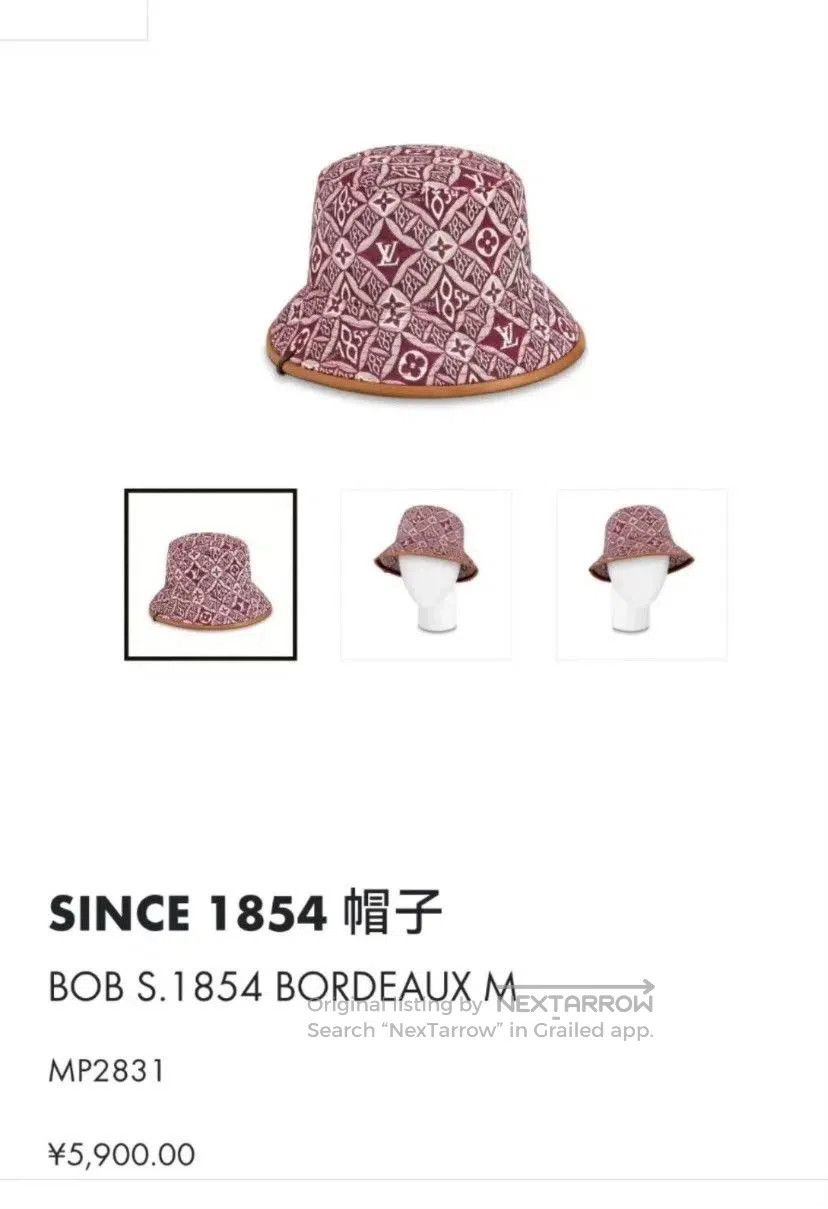 Louis Vuitton LV Classic Monogram Bucket Hat. Size ONE SIZE - 3 Thumbnail