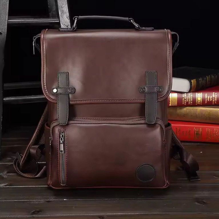 Leather Fashionable Leather Bag Size ONE SIZE - 1 Thumbnail