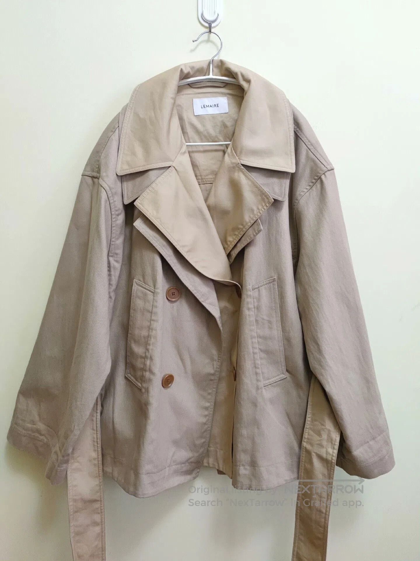 Lemaire Lemaire Oversized Dual Design Trench Coat. Size M / US 6-8 / IT 42-44 - 2 Thumbnail