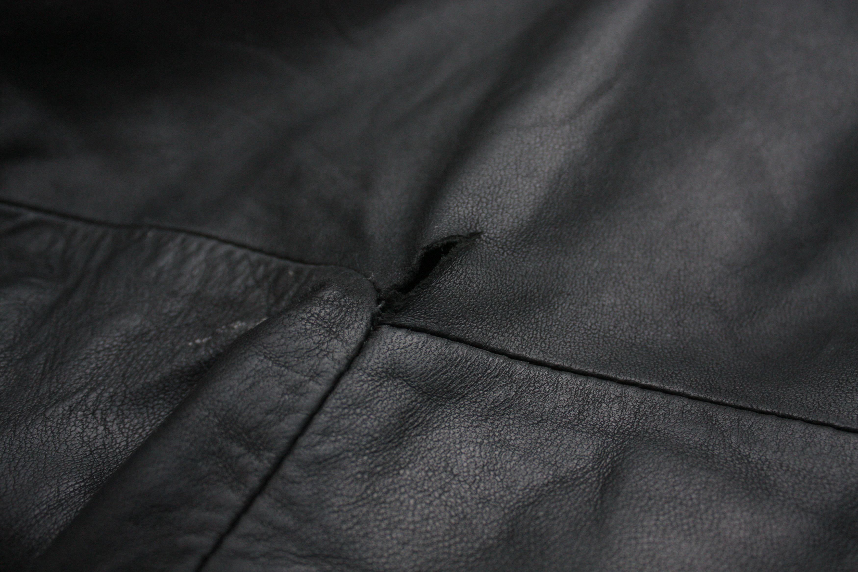 Boris Bidjan Saberi Boris Bidjan Saberi J1-F211 Leather Jacket Oiled AW12 Size US L / EU 52-54 / 3 - 10 Thumbnail