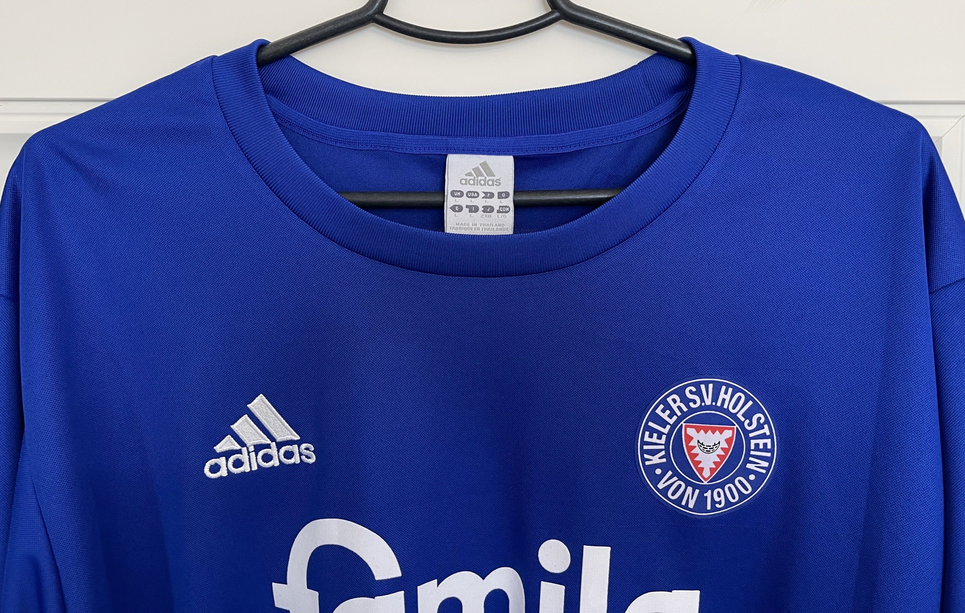 Adidas Adidas Germany - Kieler SV Holstein 1900 Eckhart 70 Football Size US L / EU 52-54 / 3 - 3 Thumbnail
