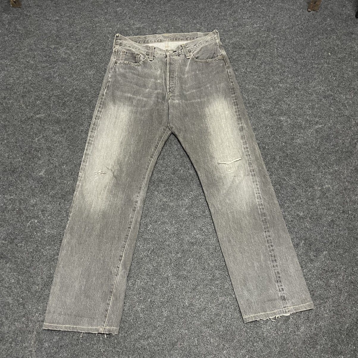 Johnbull JOHNBULL Lot 7125 Rare Grey Selvedge Denim Made in Japan Size US 32 / EU 48 - 2 Thumbnail