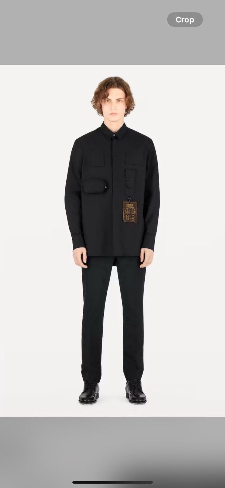 Louis Vuitton 3D shirt. S. $1490