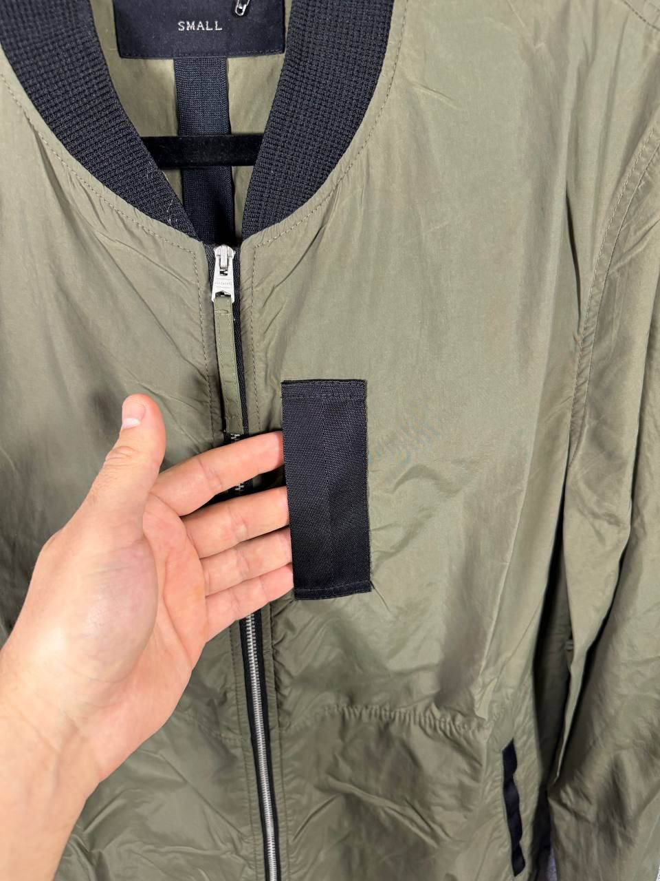 Allsaints AllSaints Sonne Bomber Nylon Men's MJ017Q Light Jacket S Size US S / EU 44-46 / 1 - 10 Thumbnail