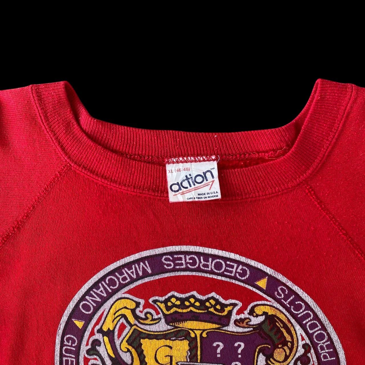 Georges Marciano VINTAGE 80S GEORGES MARCIANO GUESS CREWNECK Size US XL / EU 56 / 4 - 4 Thumbnail