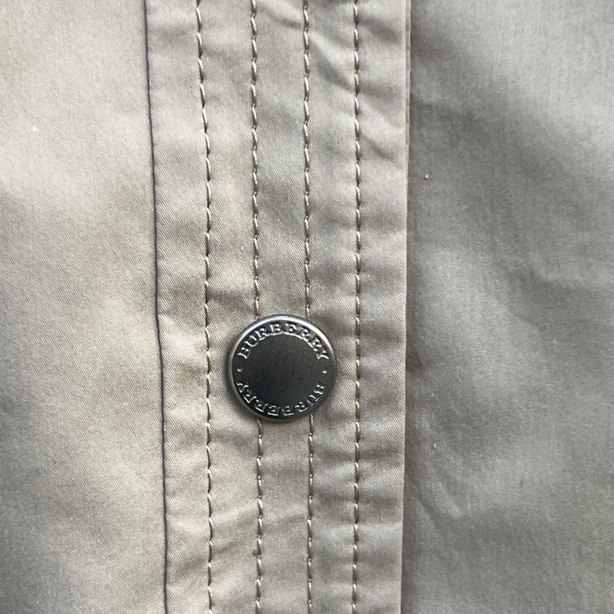 Burberry “BURBERRY” BUTTON UP LIGHT JACKET Size S / US 4 / IT 40 - 3 Thumbnail