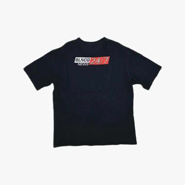 Balenciaga Balenciaga Balenciaga Graphic Cotton ShortSleeve T -2507 Size US XL / EU 56 / 4 - 2 Thumbnail