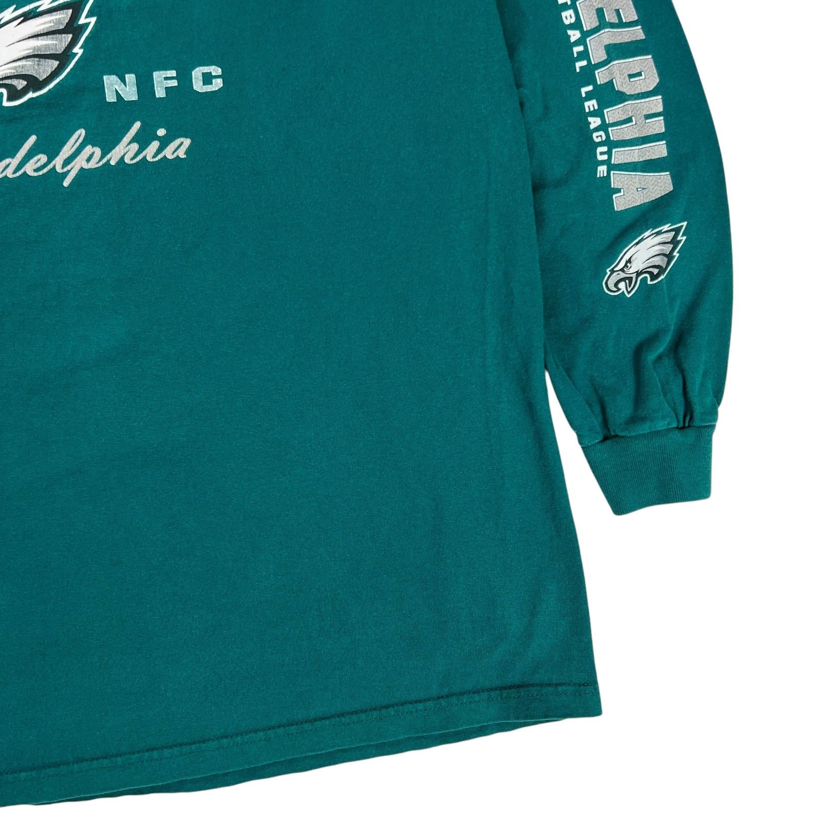 NFL × Vintage Vintage Y2K Philadelphia Eagles long sleeve print shirt (L) Size US L / EU 52-54 / 3 - 2 Thumbnail