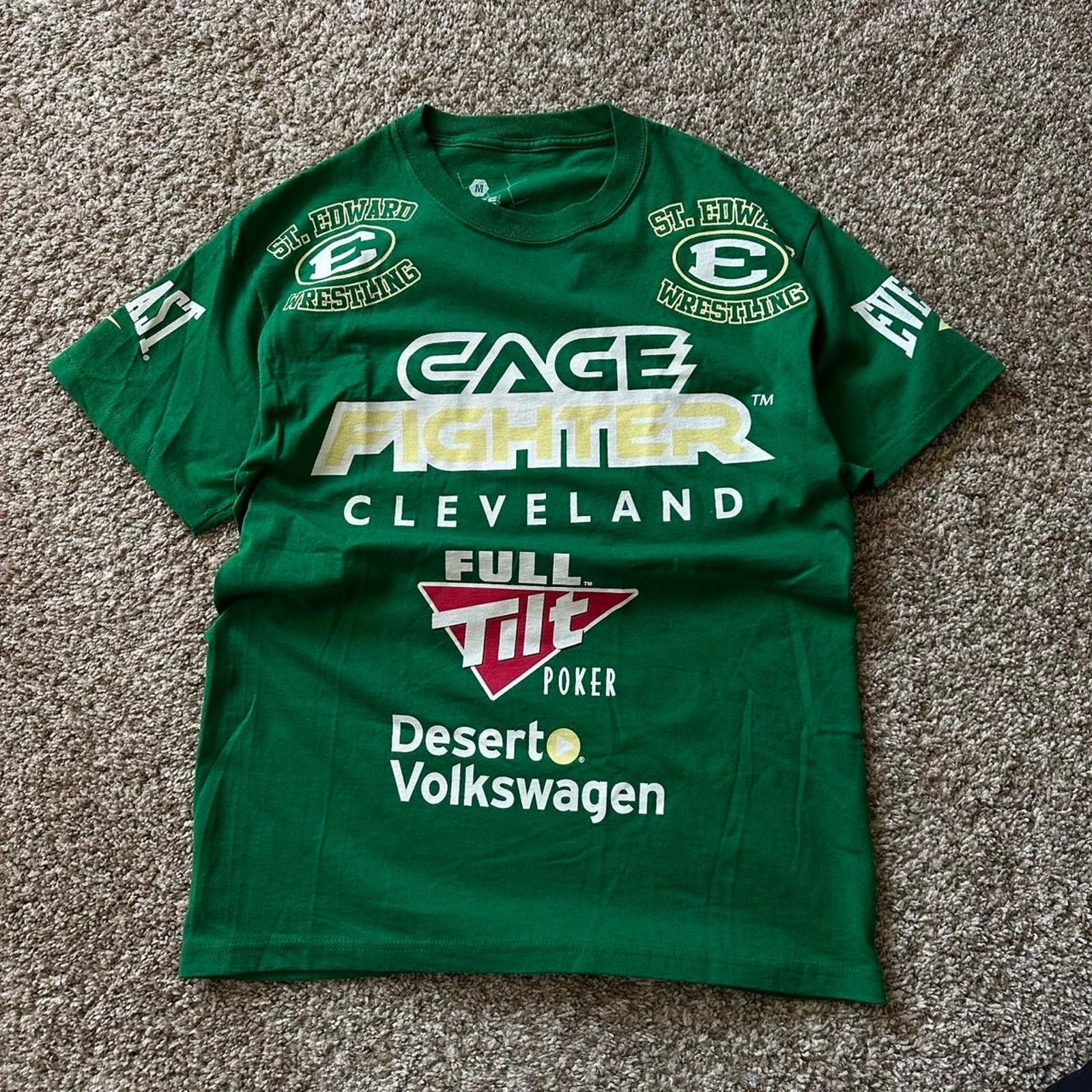 Vintage Cyber Grunge Gavin Maynard UFC MMA Elite Graphic Tee Shirt Size US M / EU 48-50 / 2 - 3 Thumbnail