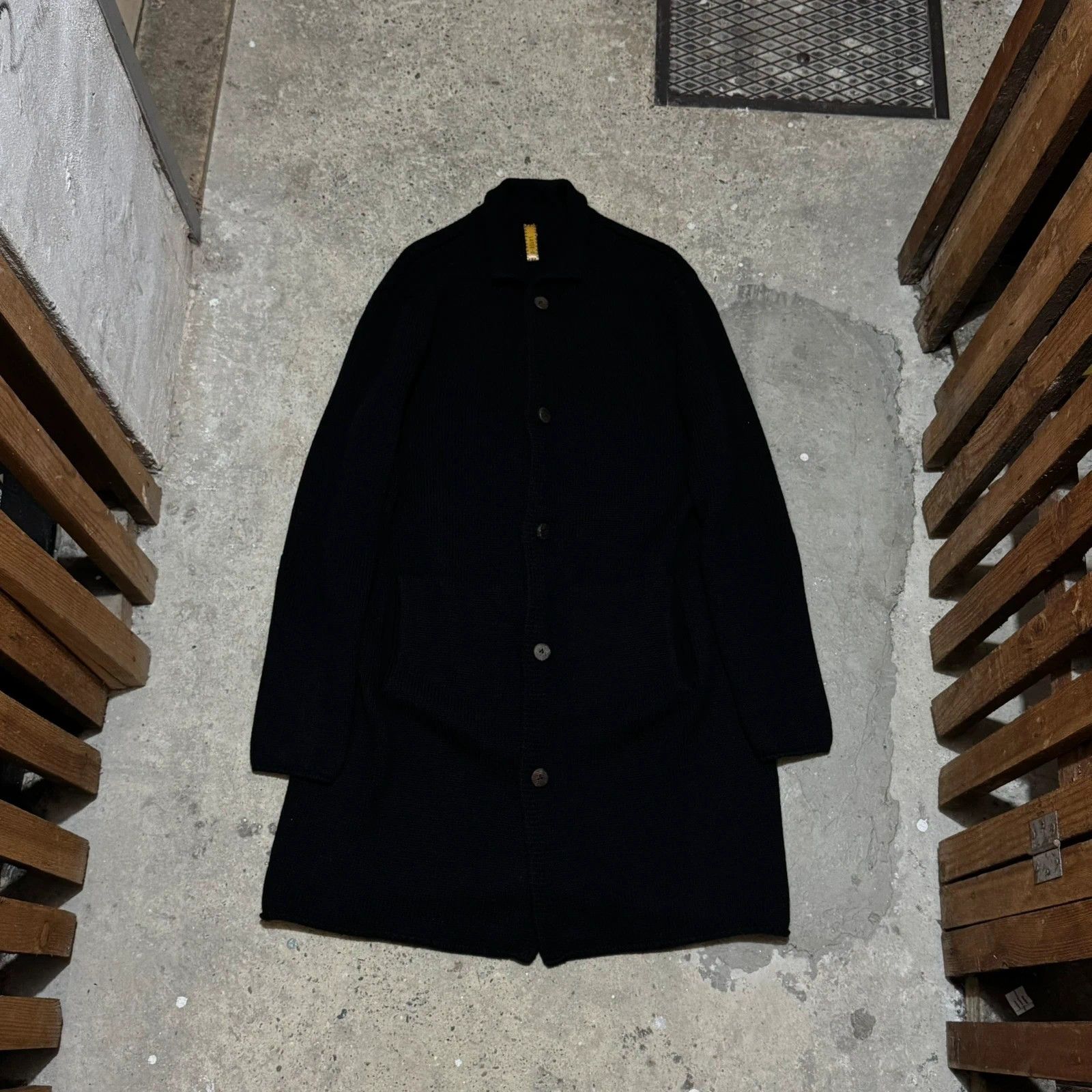 Layer-0 merino coat