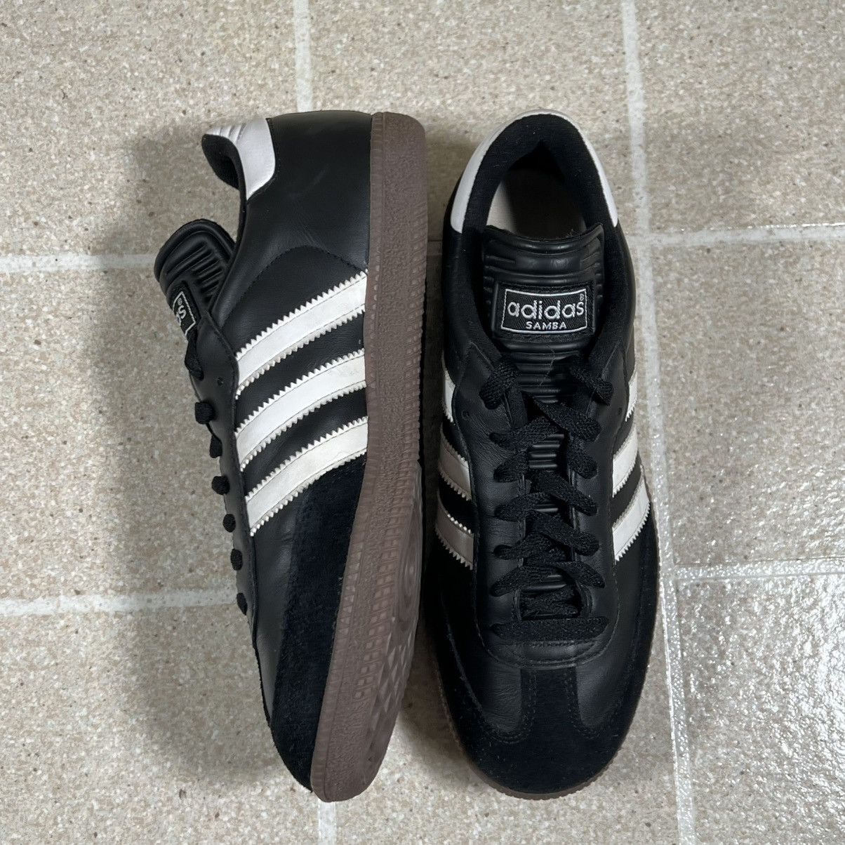 Adidas Adidas Samba OG Originals Shoes Black Gum Sole Women's Sz 8 Size US 8 / IT 38 - 4 Thumbnail