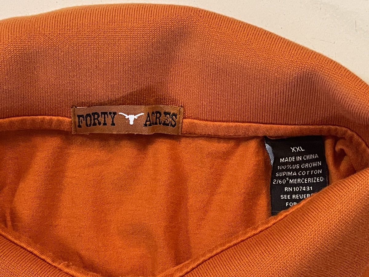 NCAA Forty Acres TEXAS LONGHORNS Polo Shirt Mens XXL Orange UT Size US XXL / EU 58 / 5 - 3 Thumbnail