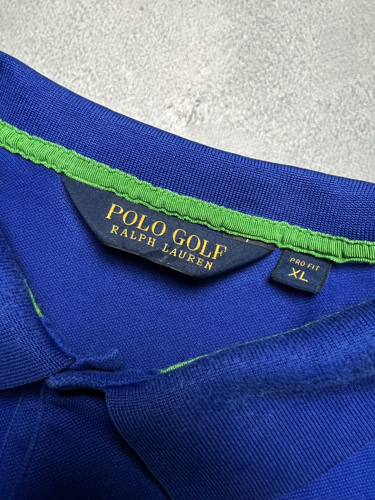 Polo Ralph Lauren Vintage Distressed Polo Ralph Lauren Big Logo Polo Tee Size US XL / EU 56 / 4 - 9 Thumbnail