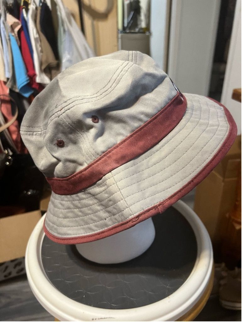 Zephyr Unisex Zephyr Bucket Hat L/XL Gray Maroon Mississippi State Size ONE SIZE - 4 Thumbnail