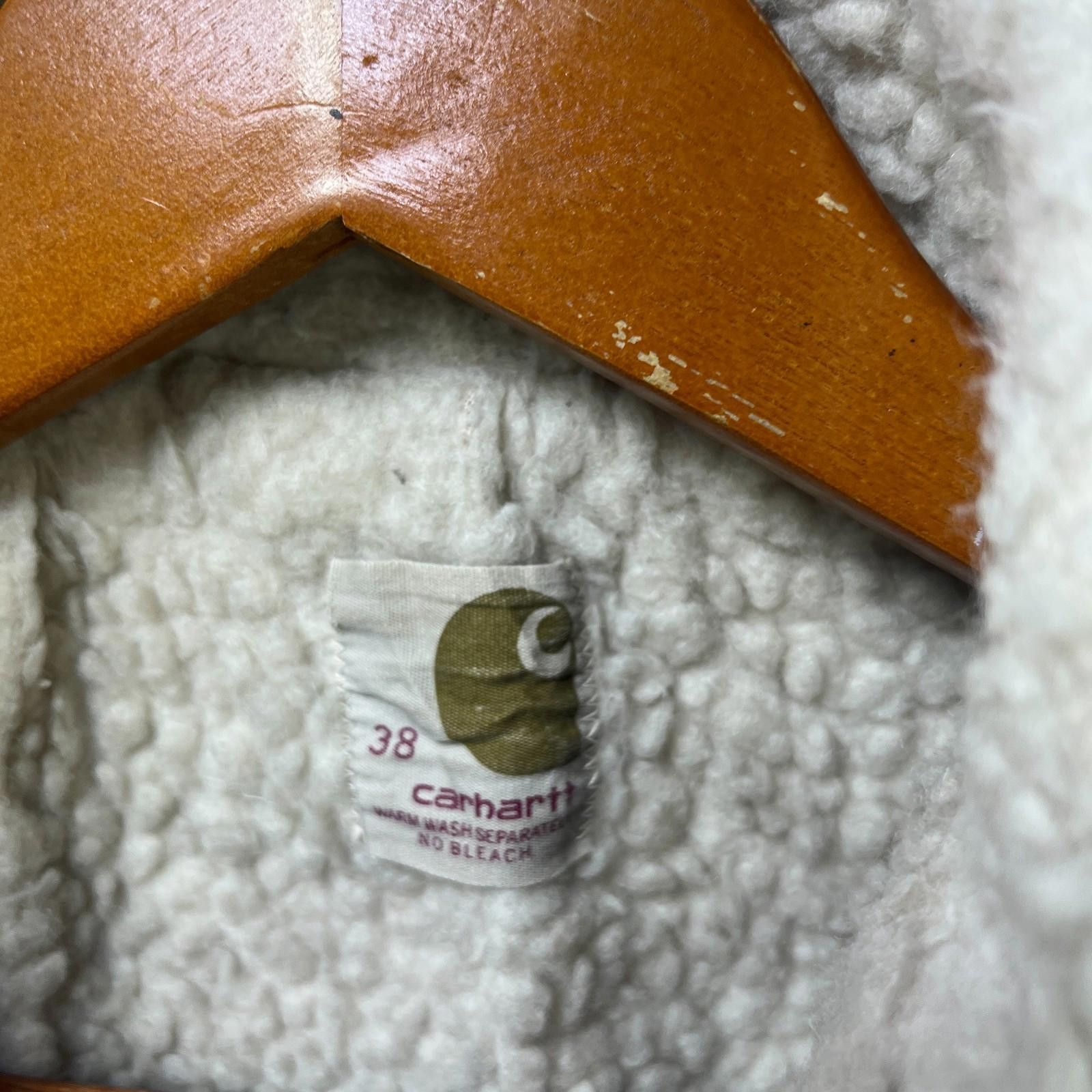 Carhartt Vintage 70s Carhartt Sherpa Lined Barn Jacket 38 Size US M / EU 48-50 / 2 - 4 Thumbnail