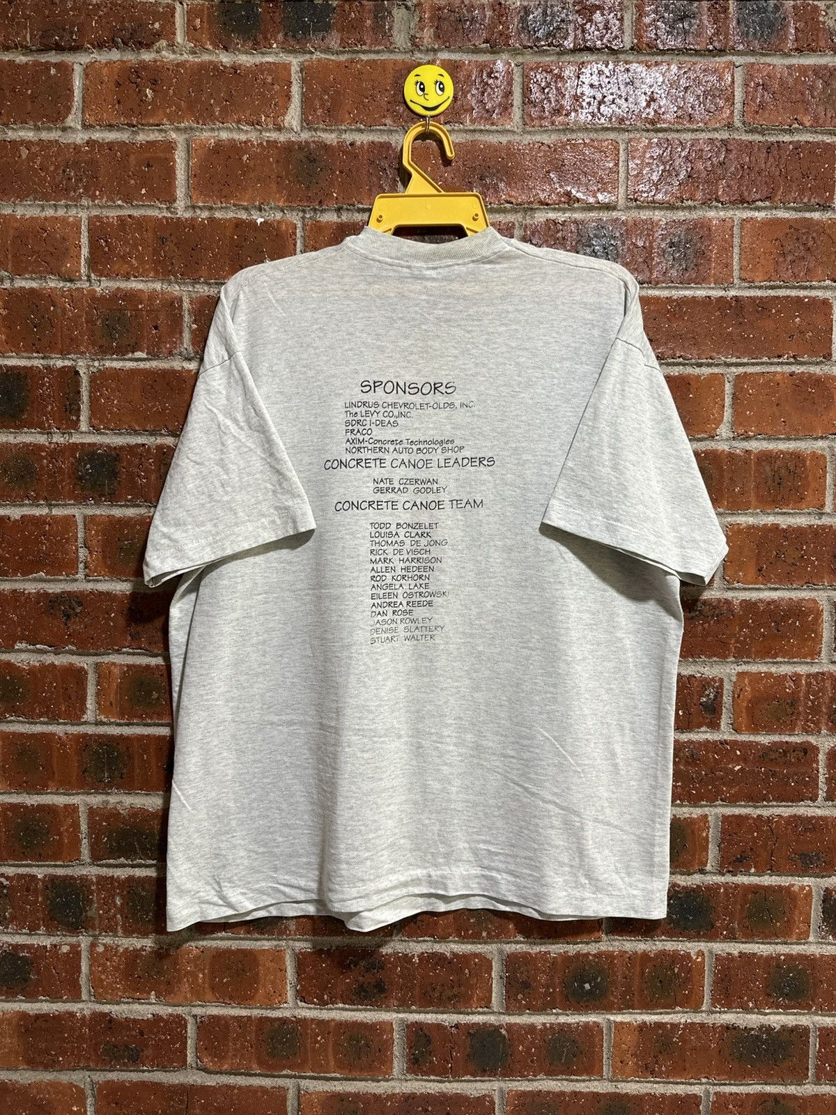 Fruit Of The Loom × Vintage Vintage Michigan Tech ASCE Faded Tee Size US XL / EU 56 / 4 - 7 Thumbnail