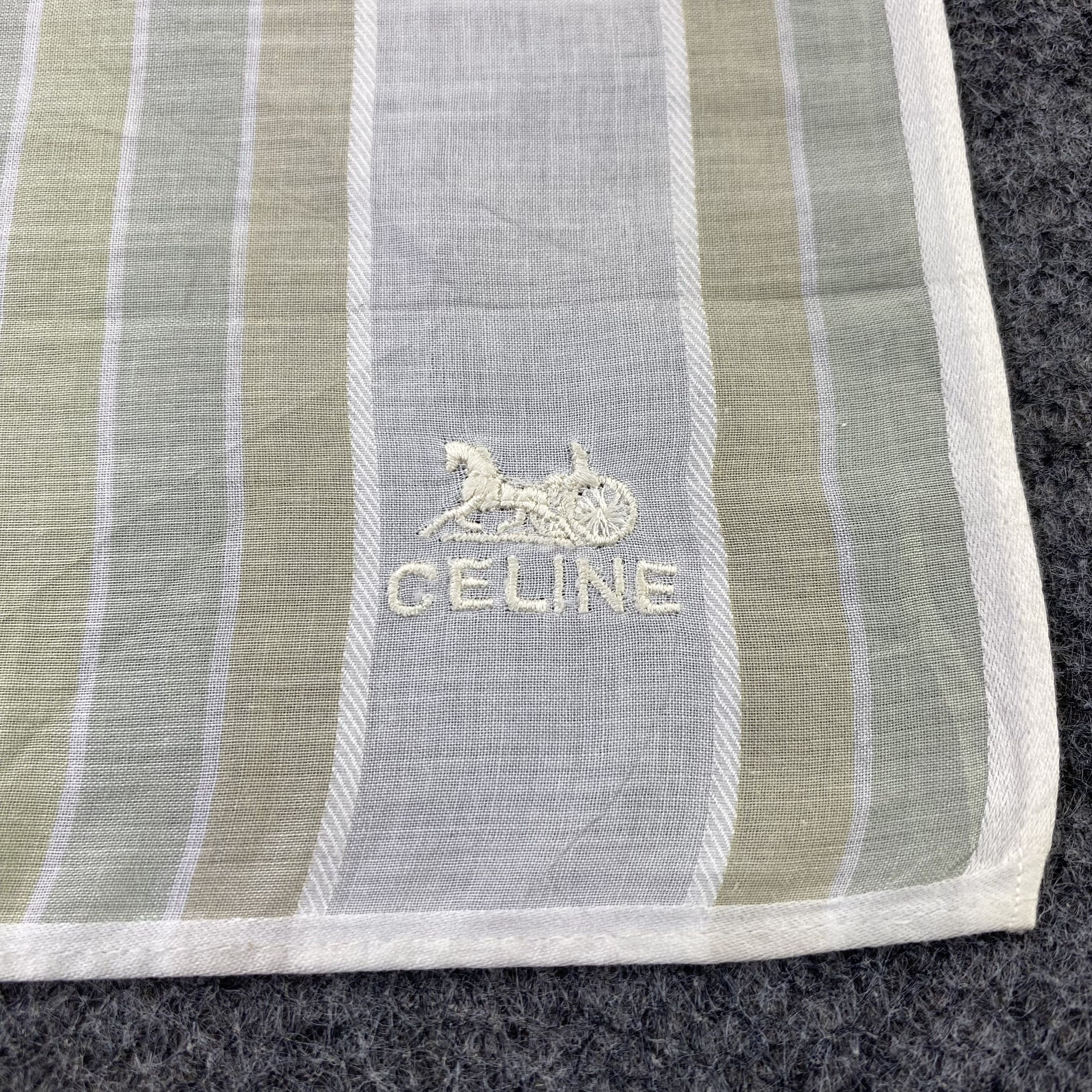 Celine Celine Handkerchief Neckerchief Bandana-B1628 Size ONE SIZE - 7 Thumbnail