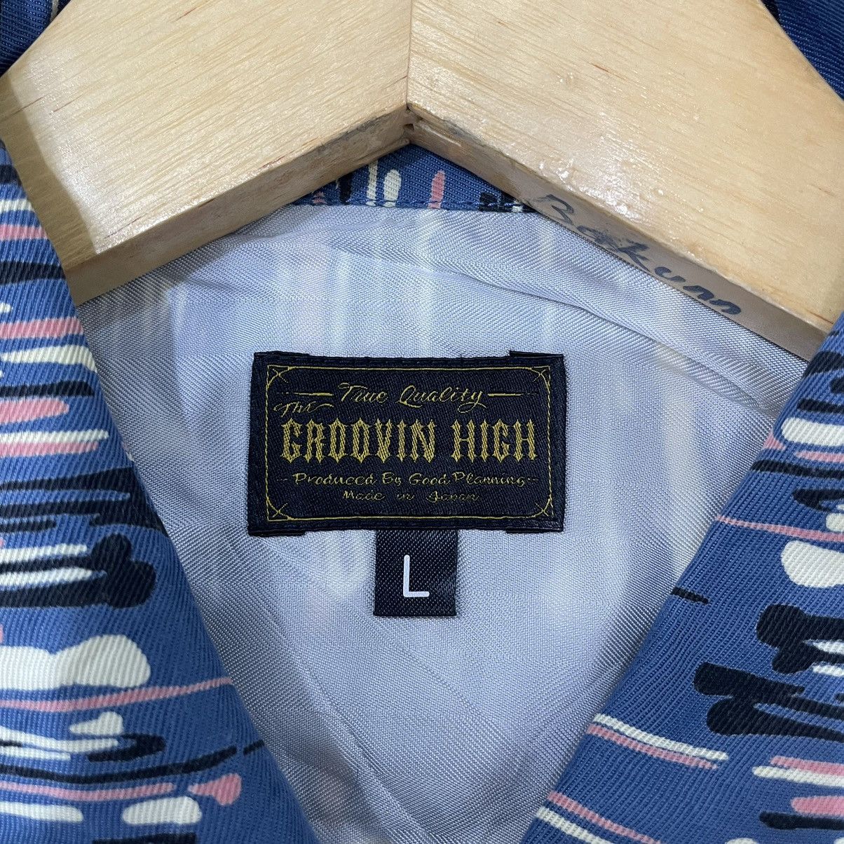 Japanese Brand × Vintage Rayon Shirts The Groovin High Japan Size US L / EU 52-54 / 3 - 4 Thumbnail