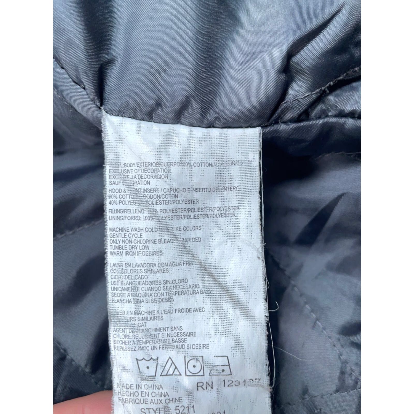 Dickies Dickies Workwear Style Hooded Jacket Cotton Gray XL Adult Bomber Jacket, Full Zip, Lined, Hooded, Regular Fit, 90s Grunge Retro, Men Size US XL / EU 56 / 4 - 4 Thumbnail
