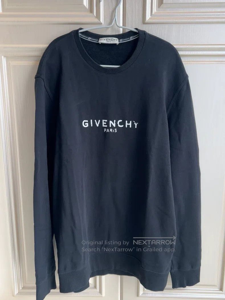 Givenchy Givenchy Embroidered Dog Head Bad Dog Sweatshirt Size US M / EU 48-50 / 2 - 1 Thumbnail