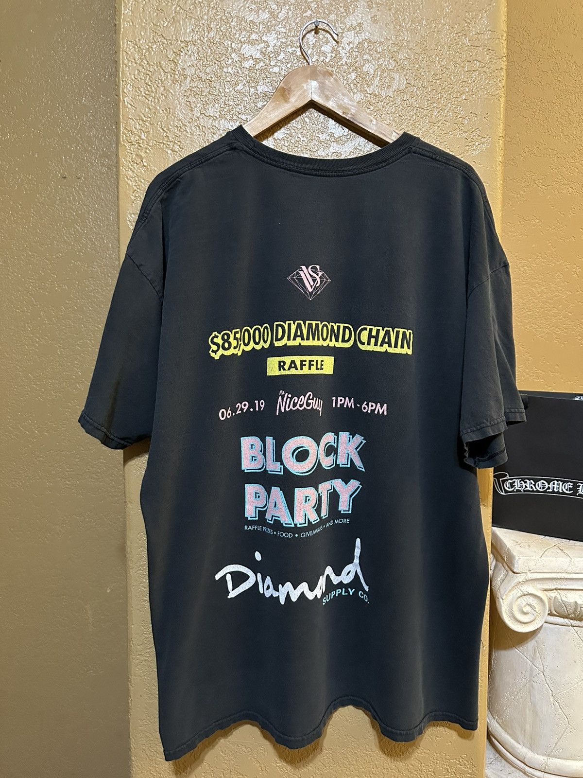 Diamond Supply Co. faded Diamond Supply x The Nice Guy LA tee 2XL Size US XXL / EU 58 / 5 - 2 Thumbnail