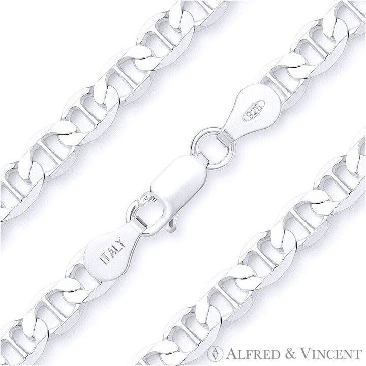 Other 6.3mm Marina / Mariner Link Italian Chain Anklet Size ONE SIZE - 1 Thumbnail