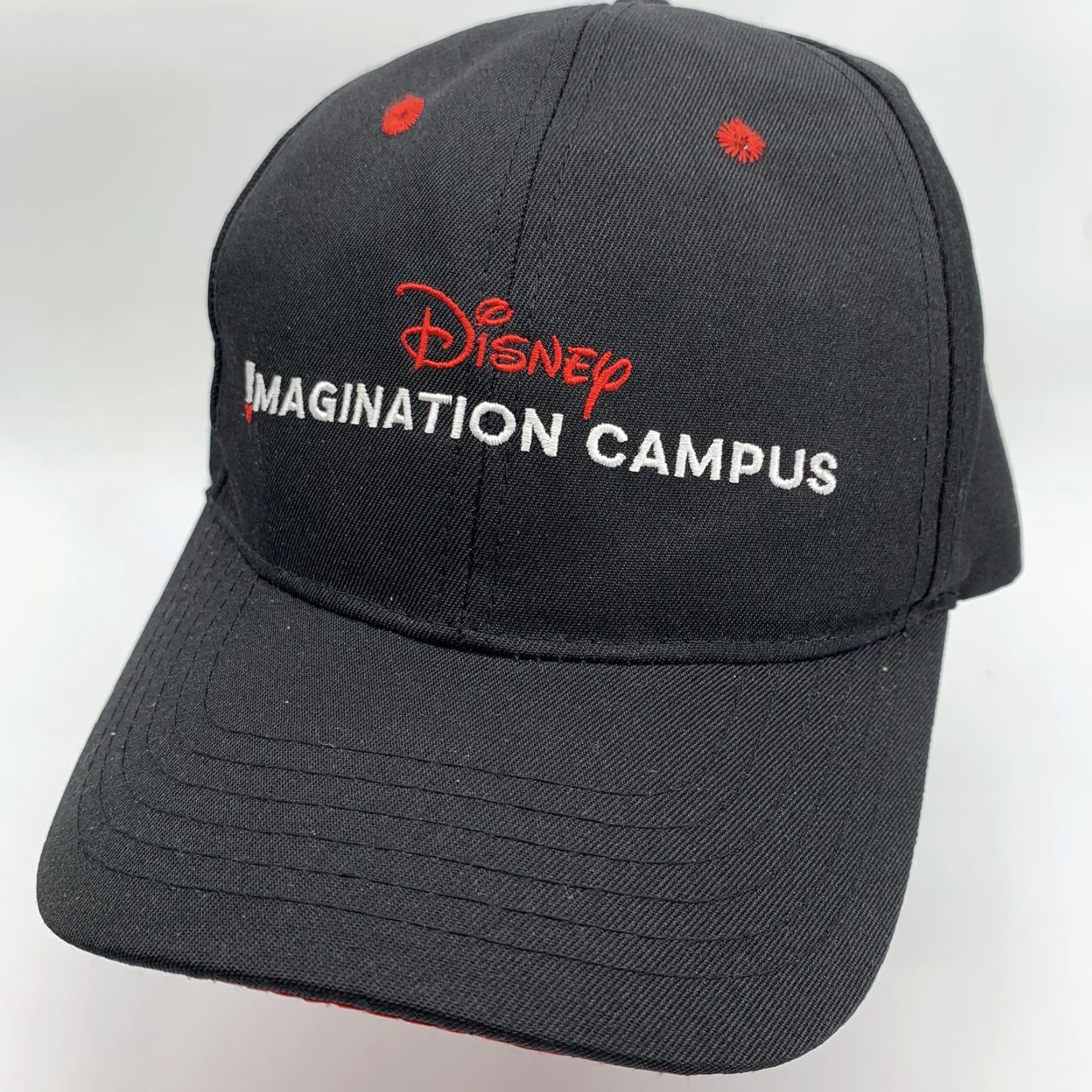 Disney Disney Imagination Campus Hat Cap Strap Back Mens Black Twill Baseball One Size Size ONE SIZE - 2 Thumbnail