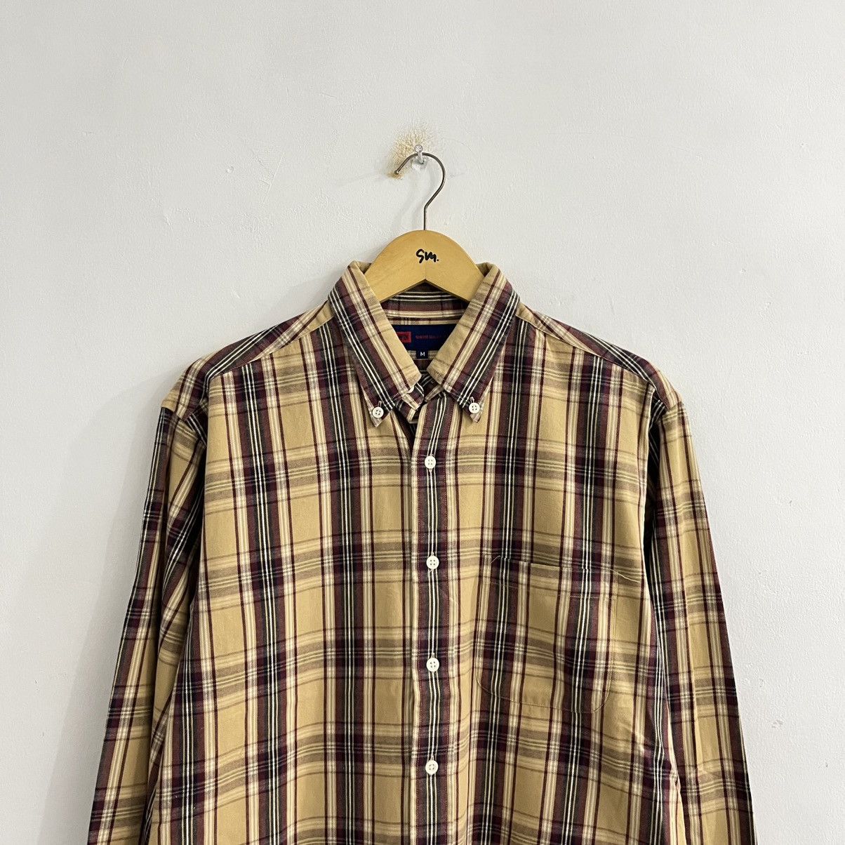 Japanese Brand Edwin Plaid Button Up Shirt Size US M / EU 48-50 / 2 - 2 Thumbnail