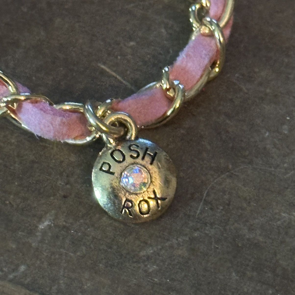 Other Posh Rox pink woven necklace with horse theme charms Size ONE SIZE - 7 Thumbnail